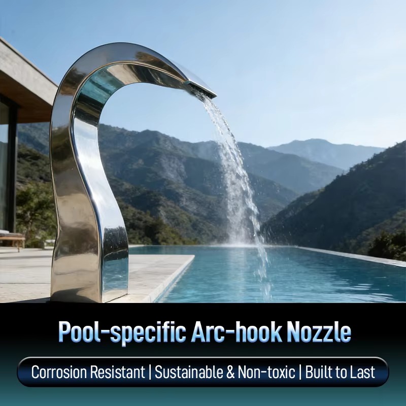 Spa & Wellness Centre Lielupe - Stainless Steel Arc Hook Nozzle Water