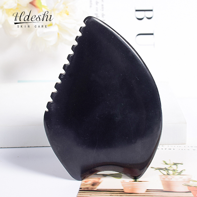 Natural Bian Stone Facial Gua  - огляд і ціна Gua Sha Tool Rose Quartz