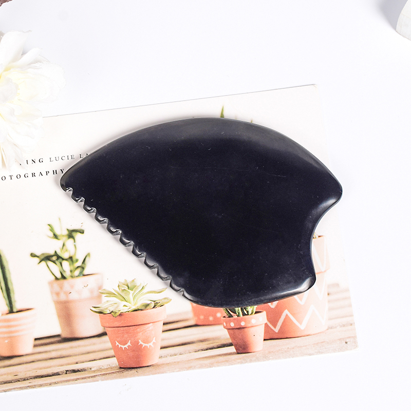 Natural Bian Stone Facial Gua  - огляд і ціна Gua Sha Tool Rose Quartz
