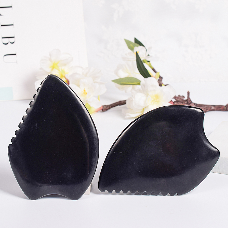 Natural Bian Stone Facial Gua  - огляд і ціна Gua Sha Tool Rose Quartz