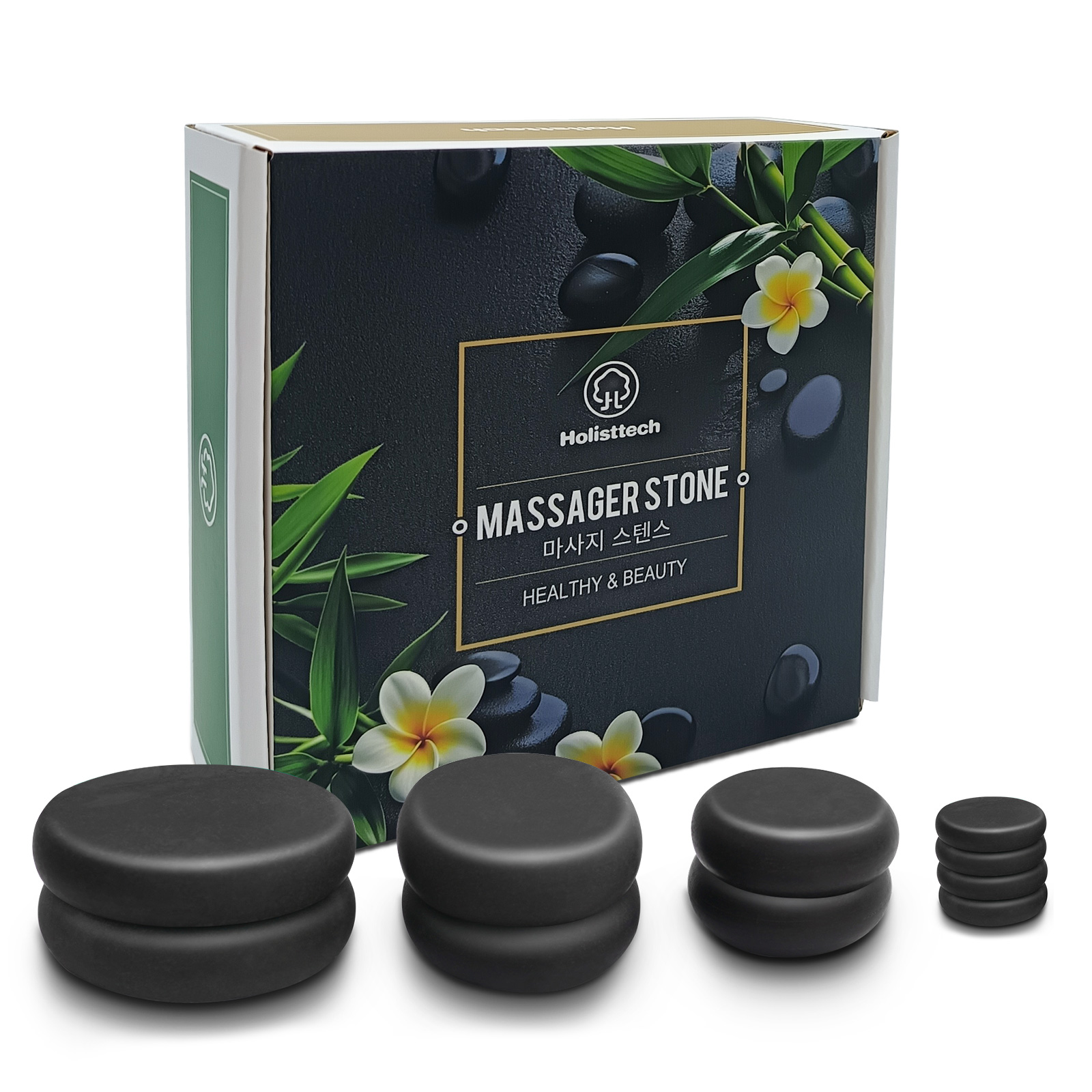 Massage Hot Stone Set,10 Piece - огляд і ціна Spa Wellness Locations