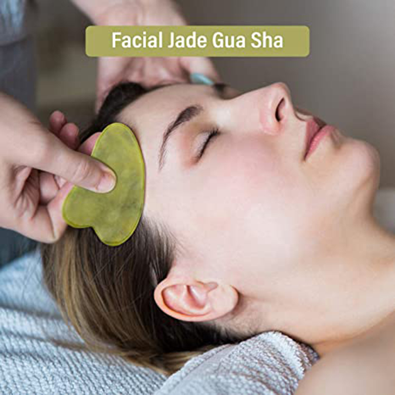 Natural Jade Roller Gua Sha Ma - огляд і ціна Spa Wellness Locations