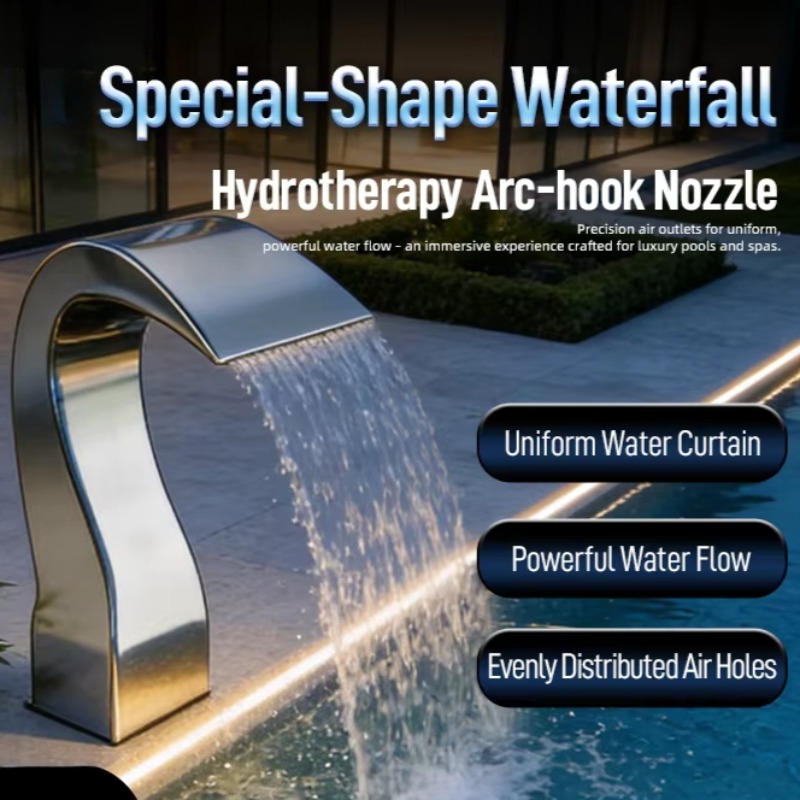 Stainless Steel Arc Hook Nozzl - огляд і ціна Spa & Wellness Centre Lielupe