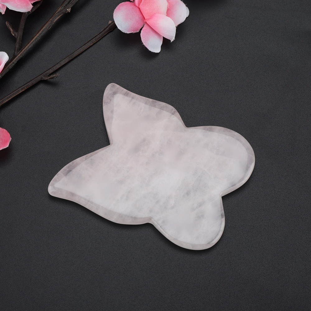 Facial Kits Pink Rose Quartz M - огляд і ціна Gua Sha Tool Rose Quartz