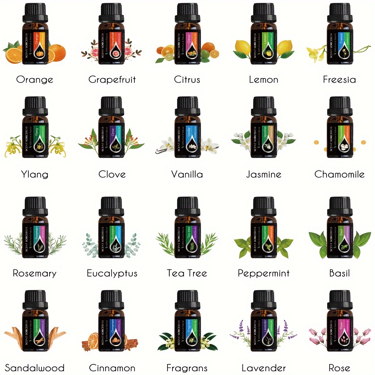 20pcs/set Black Classic Essent - огляд і ціна Spa Wellness Locations